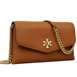 💫Tory Burch: Kira Pebbled Leather Chain Wallet